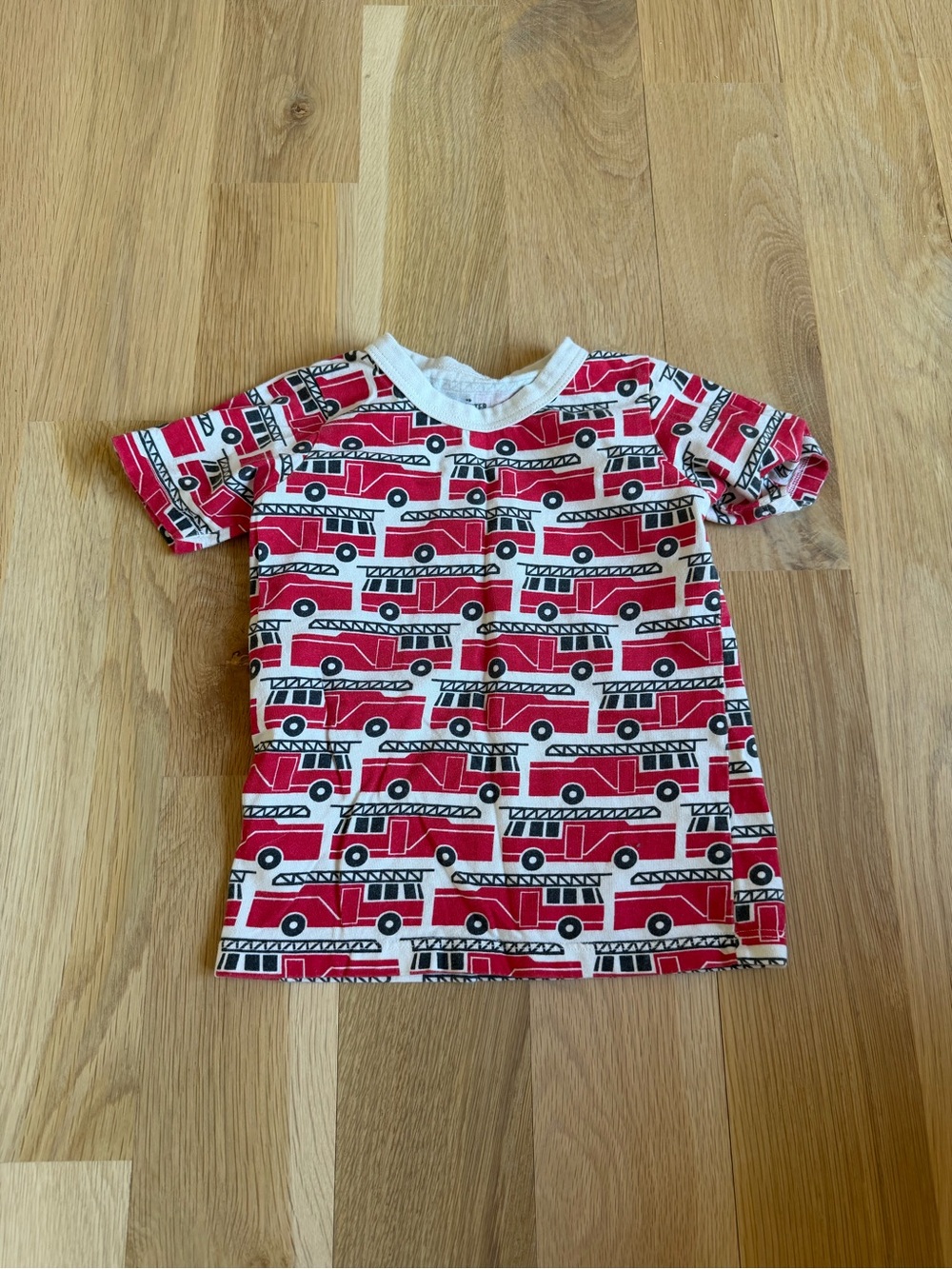 Winter Water Factory fire truck tee